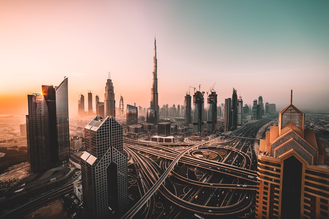 Burj Khalifa skyline