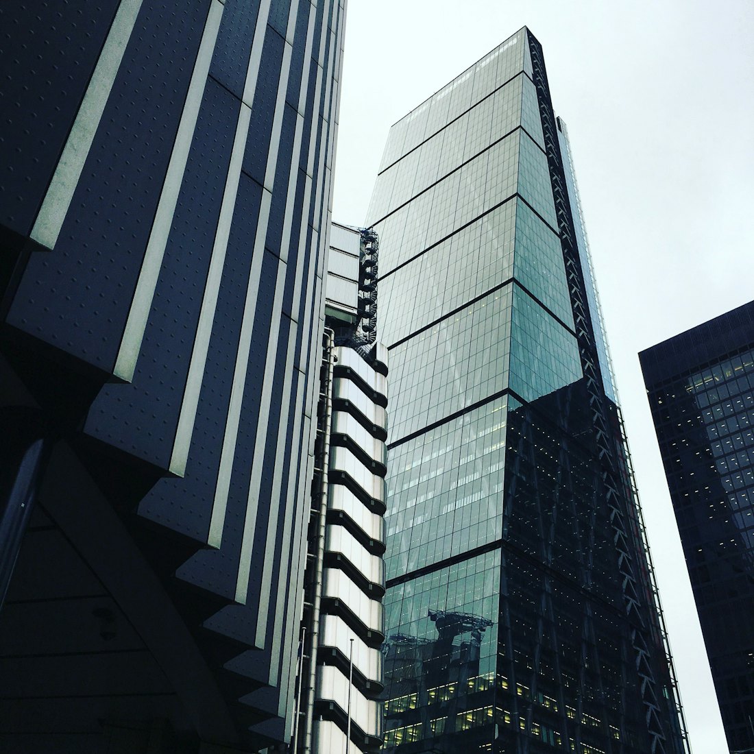 Financial district towers